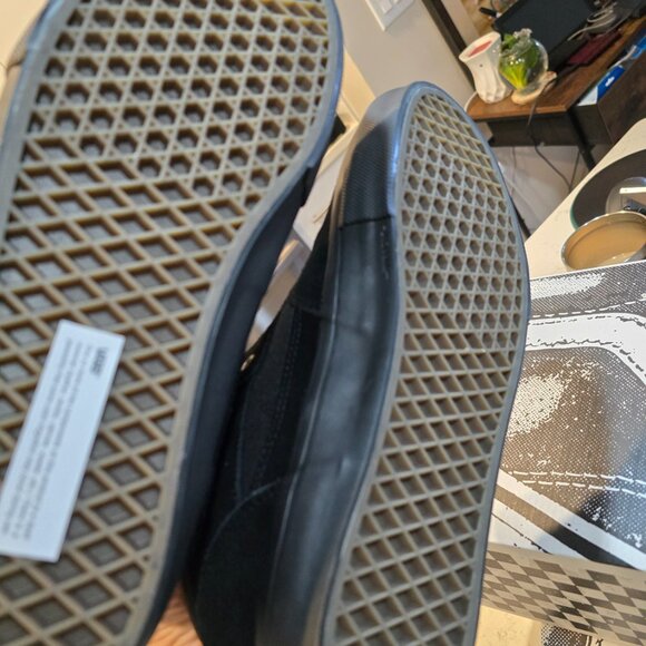 VANS Skate Half Cab Shoes Sneakers Skateboarding VN0A5FCDBKA Black/Black mens 10 - Picture 8 of 10